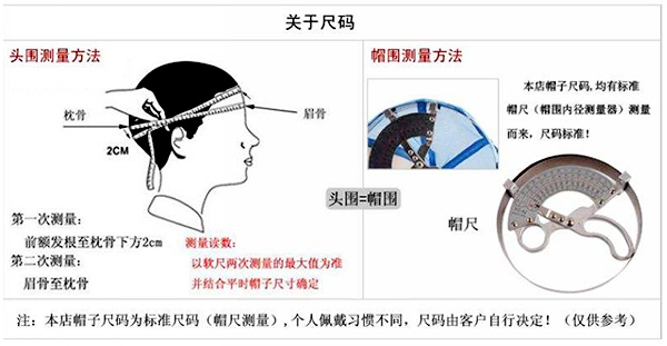 帽子工廠教你怎么測量頭圍的方法 帽子工廠教你怎么測量頭圍的方法